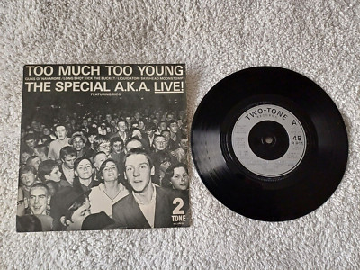 plays ex-vg+  The Special Aka Ep Too Much Too Young 1980 two tone tt7 sleeve ex-