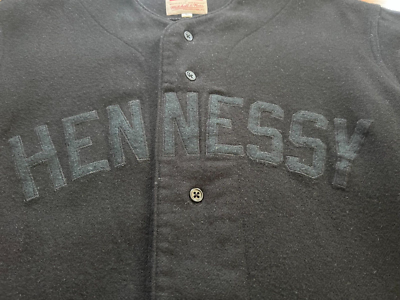 RARE AUTHENTIC Supreme Mitchell & Ness Hennessy Jersey Black Large