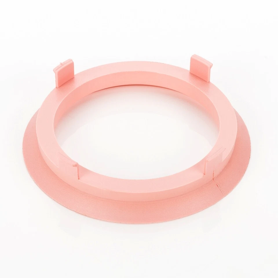 4X Distanz Ringe Zentrierringe Rosa Alufelgen Ø 58,1 Mm - Ø 70,1 Mm Per MAZDA - Immagine 3 di 4