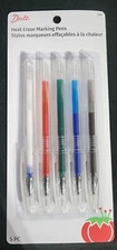 New Dritz Quilting 5pc Heat Erase Marking Pens -# 3364 free shipping