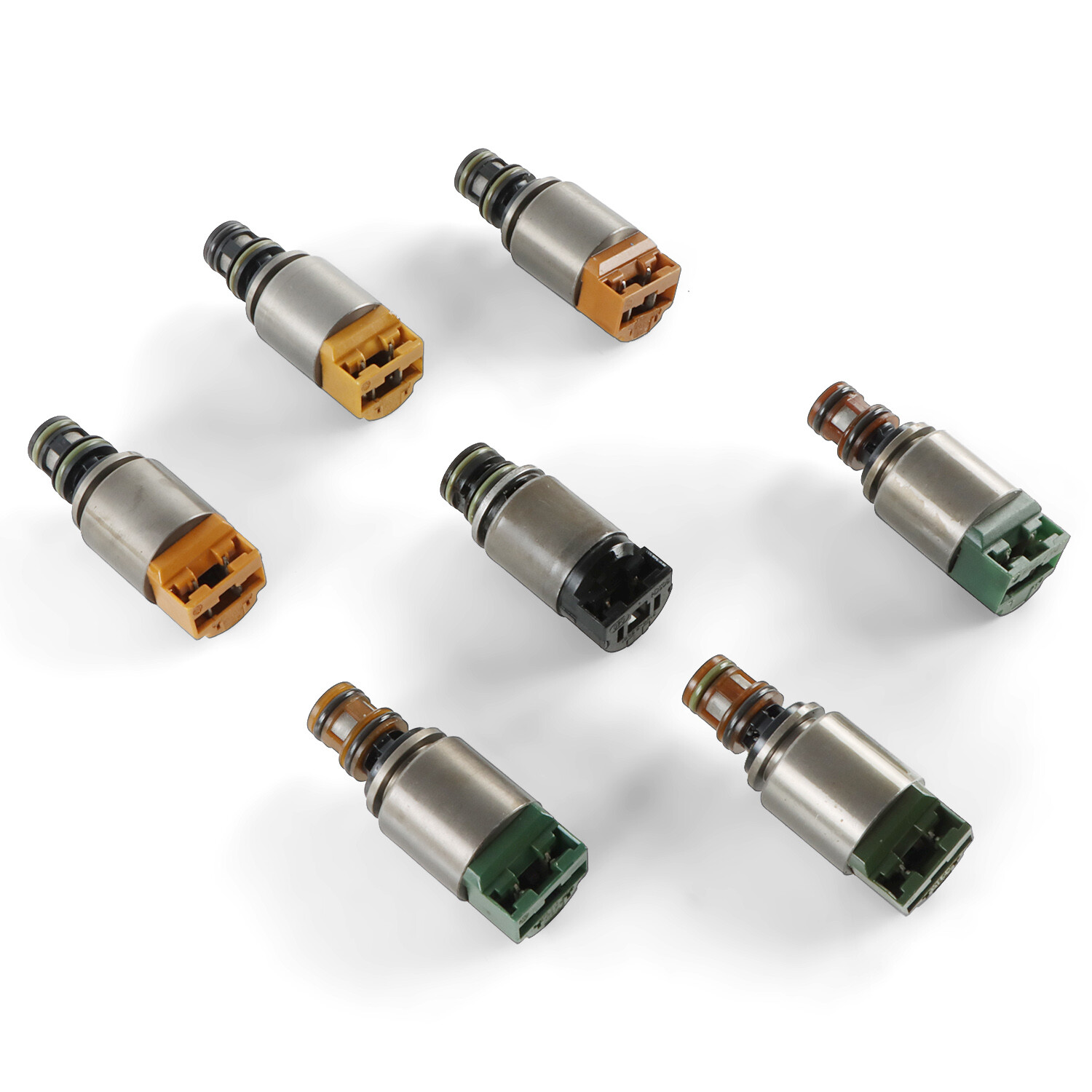 7x Transmission Shift Solenoid kit for Audi BMW Aston Martin 6HP19 6HP21 6HP28