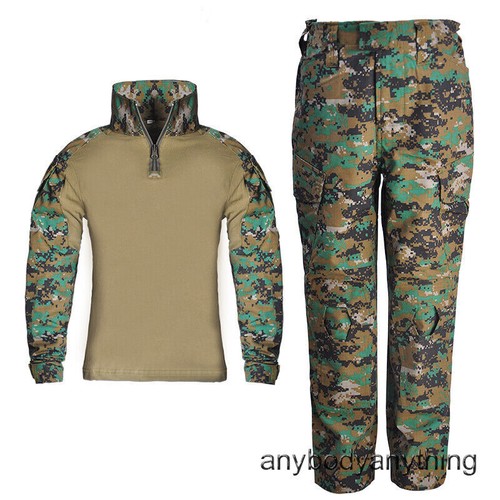 Kids Boys Gen3 Army Long Sleeve Shirt Pants Tactical BDU Combat Military Uniform - Picture 8 of 48