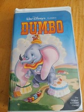 Walt disney's dumbo vhs tape black diamond edition
