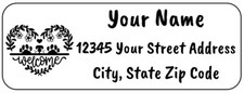 Farm Life - 30 Personalized Address Labels - Welcome Heart