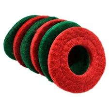 Battery Terminal Anti Corrosion Fiber Washers Battery Terminal Protector Red&...