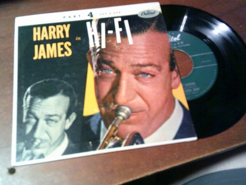 HARRY JAMES IN HI-FI  PART FOUR 4 SONG EP  45 RPM RECORD - Picture 1 of 4