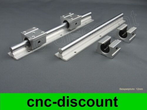 CNC Set 12x 250mm Linearführung Linear Guide Rail Stage 3D - Bild 2 von 3