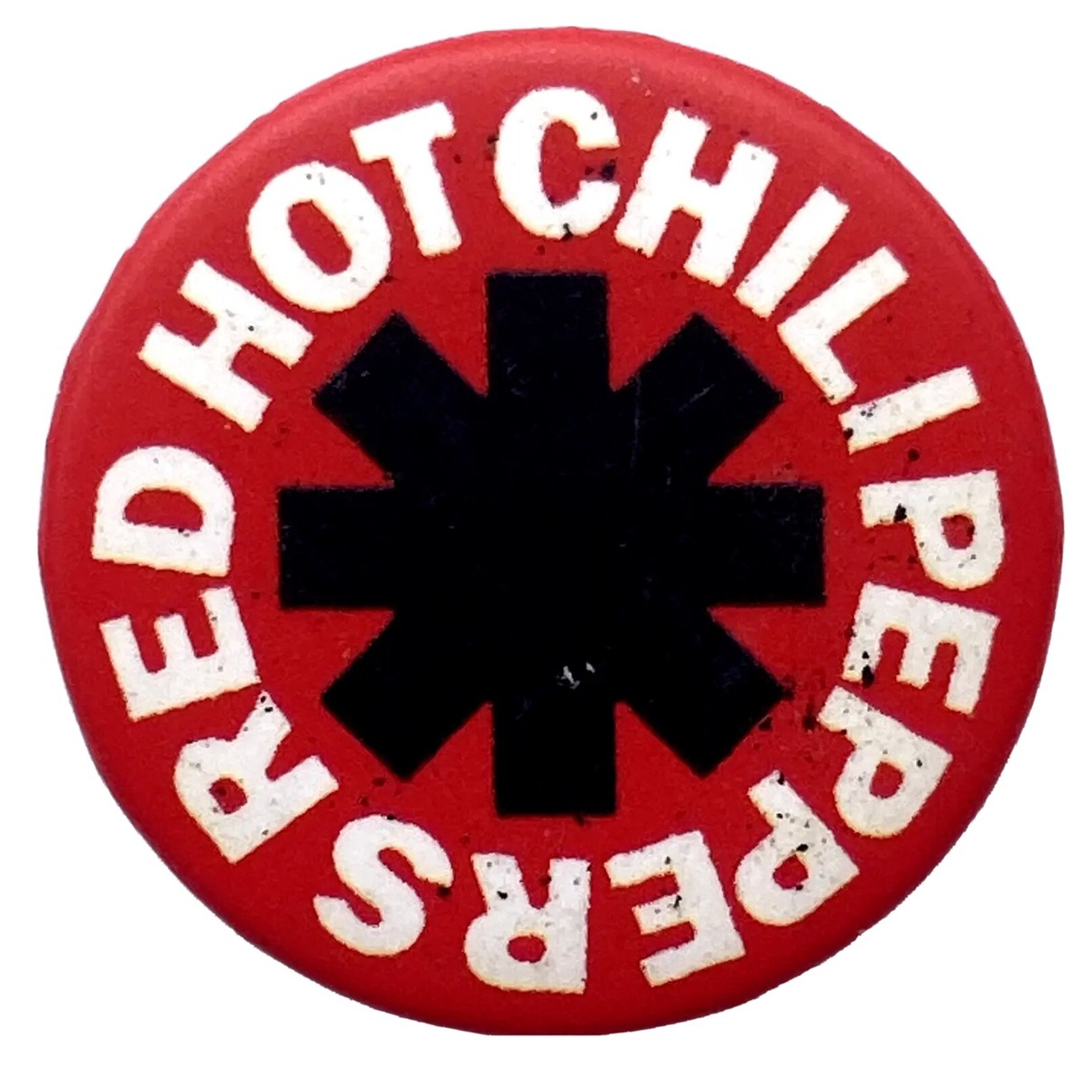 Red Hot Chili Peppers ピンズ Red Hot Chili Peppers Logo Pin Star of Affinity Pin FREE