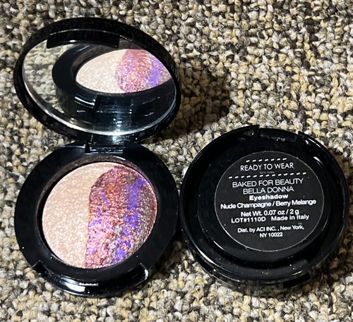 2 Ready to Wear Baked for Beauty Lidschatten ~ Nude Champagne/Berry Melange 0,07 EA - Bild 3 von 3