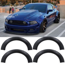 4pcs 4.5 890mm Fender Flares Wide Body Kit Wheel Arches For Ford Mustang Gt 4pcs 4.5 890mm Fender Flares Wide Body Kit Wheel Arches For Ford Mustang Gt