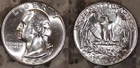 1964 P REV B Washington Silver Quarter CHOICE BU+++ LUSTER! 64P591