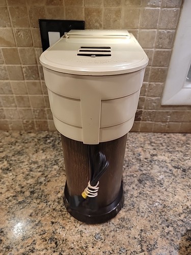 Vintage BUNN White/Stainless Pour-omatic Coffee Brewer Cafe No Coffee Pot - Picture 11 of 12