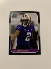 Kyler Gordon NFL Draft Prospect Washington Collector’s Card