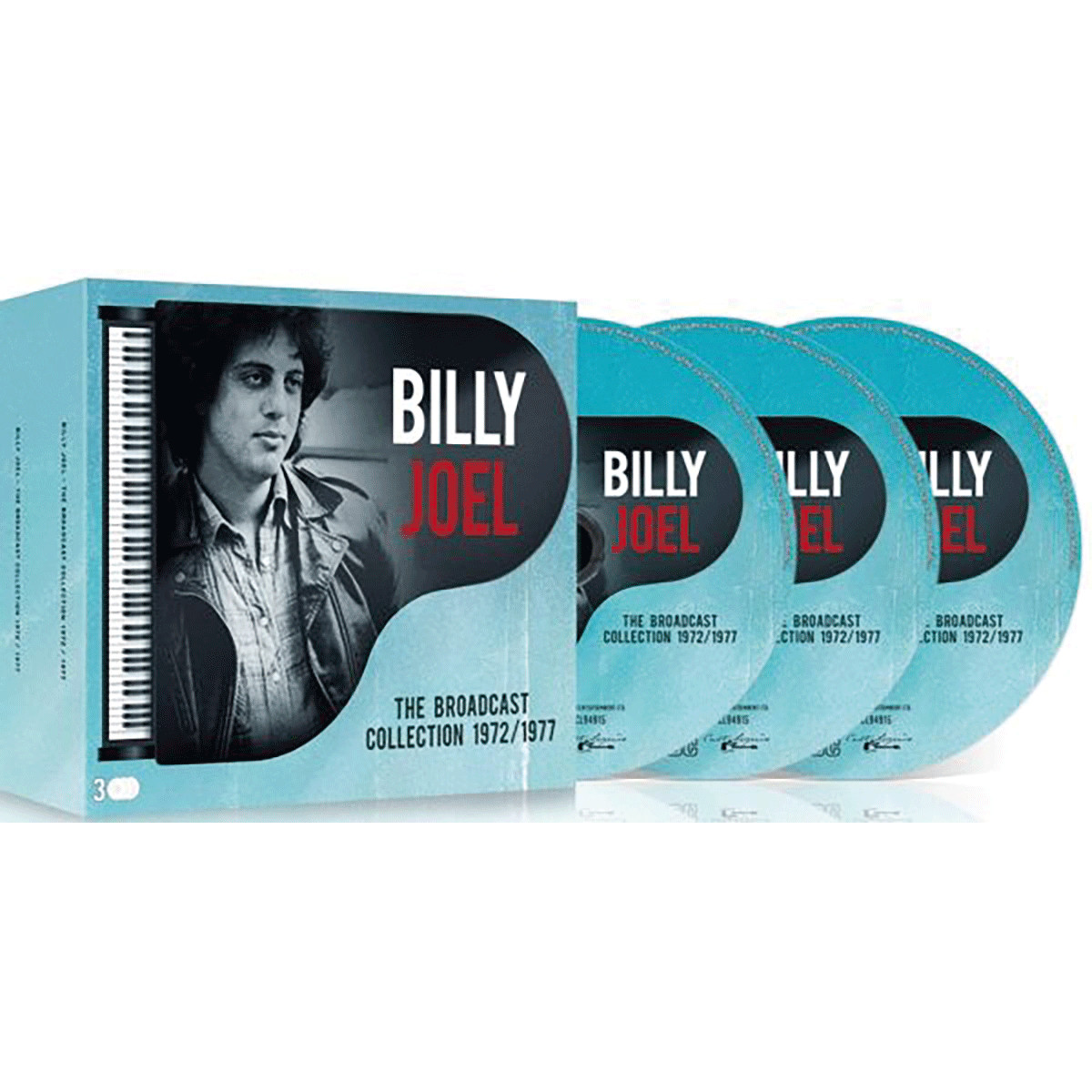 Billy Joel  The Broadcast Collection 1972 / 1977 3CD Box Set New & Sealed