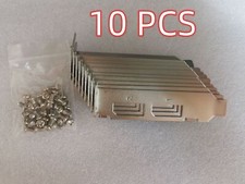 10 PCS Low Profile Bracket DP Port for Nvidia Quadro NVS 295 NVS 310 Video Card
