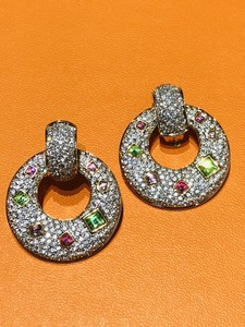 Swarovski-Hoop-Earrings