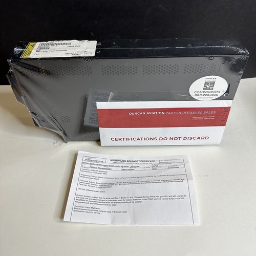 New ListingBendix King Mst 67A Transponder 066-01143-0601 Overhauled with Faa 8130-3 Form