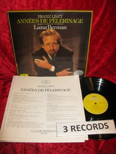 NM 1977 UK DGG 2709 076 STEREO Franz Liszt, Lazar Berman - Années De Pèlerinage