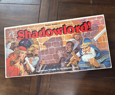Shadowlord! Board Game 1983 Parker Brothers Fantasy Strategy VTG Mostly