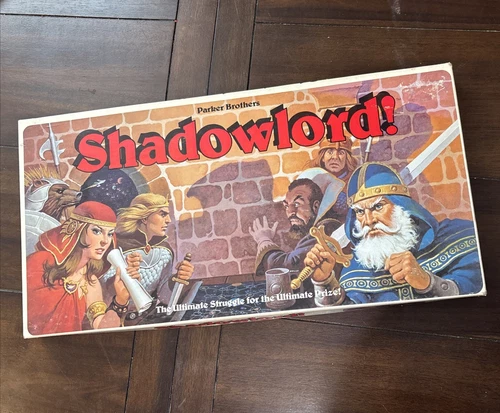 Shadowlord! Board Game 1983 Parker Brothers Fantasy Strategy VTG Mostly Sealed !