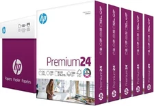 HP Printer Paper | 8.5 x 11 | Premium 5 Ream | 2500 Sheets, Ultra White