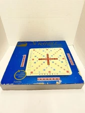 Vintage 1977 Scrabble Deluxe Edition Turntable Complete Selchow & Righter USA