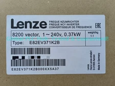 E82EV371K2B NEW LENZE Inverter 8200 SERVO vector E82EV371_2B  Expedited Ship