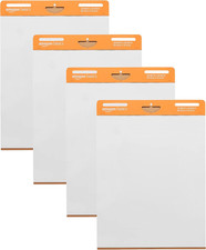Sticky Easel Pads for Presentations, Whiteboard-Compatible, 25 X 30 Inch, Rectan