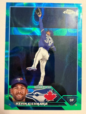 2023 Topps Chrome Update Kevin Kiermaier Blue Green Lava Refractor /125 USC113