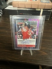 2022 Panini Donruss - Retro 1988 Signatures Brent Rooker #R88S-BR Pink Fireworks
