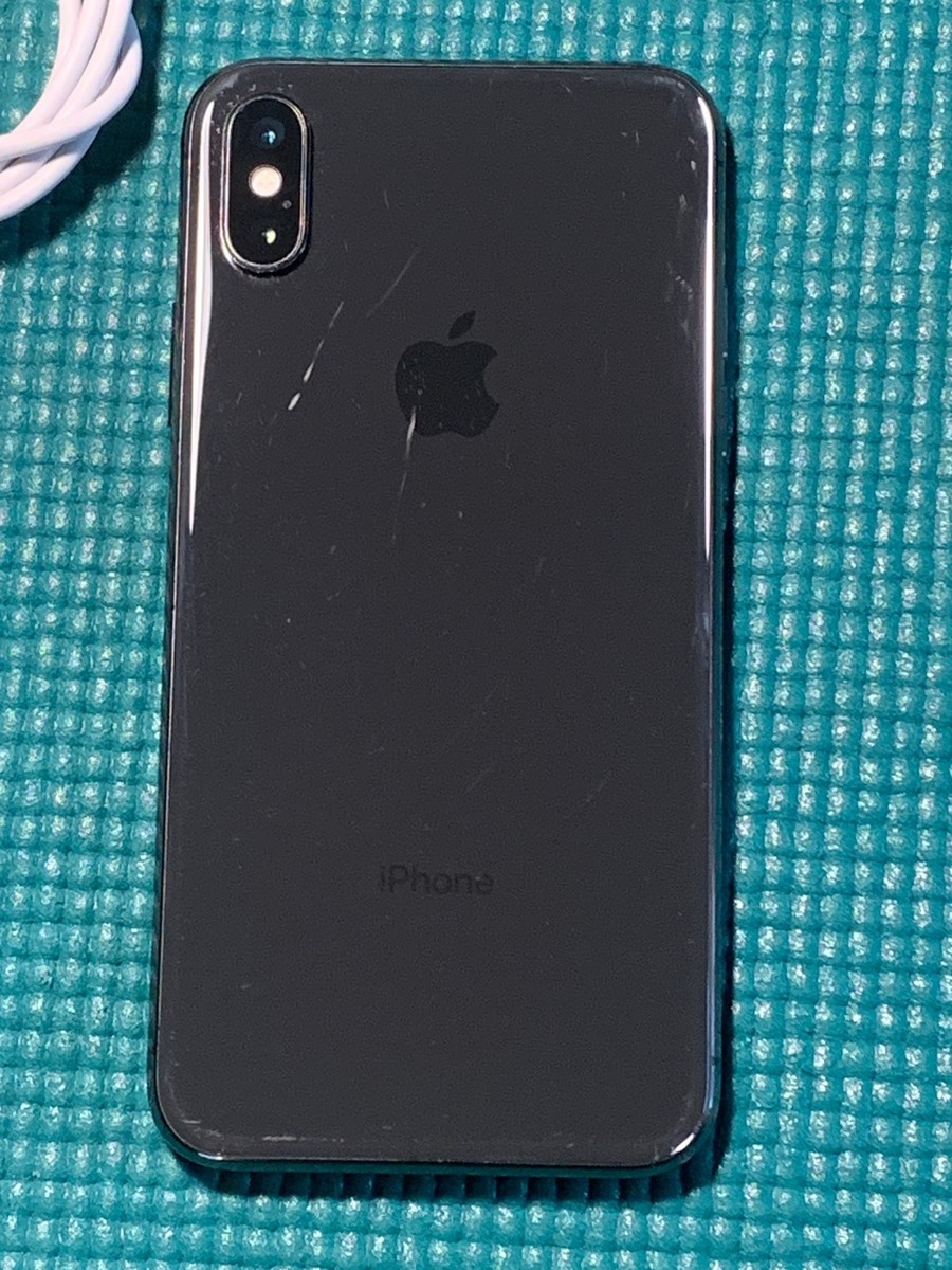 Apple iPhone X - 256GB - Space gray (Unlocked) A1865 | eBay