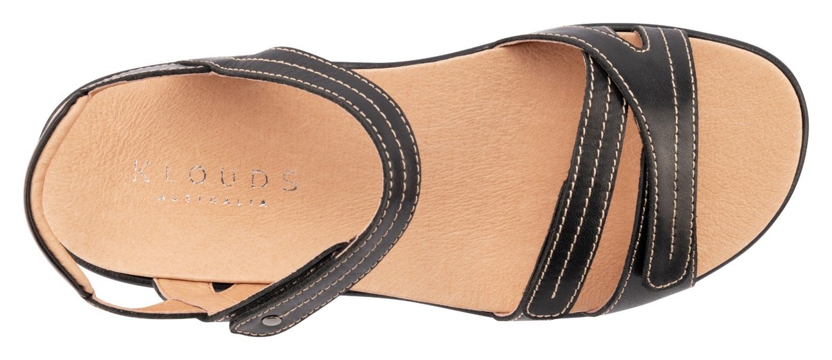 Klouds Footwear Orthotic Friendly Comfort Leather Adjustable