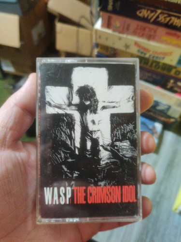 W.A.S.P. Cassette Tape The Crimson Idol 1992 Heavy Metal Hard Capitol Records