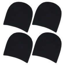 2 Pair Shoe Heel Repair Rubber Grips Pads, Thick Anti-Slip Heel Sole Bottom