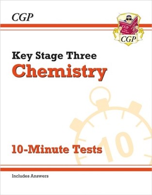 NEW KS3 CHEMISTRY 10MINUTE TESTS WITH AN by CGP Books Paperback Self Help
