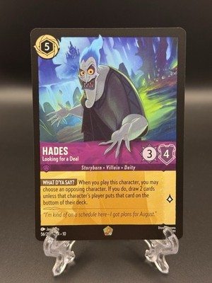 Hades - Looking for a Deal 56/204 Whispers in the Well Regular l LORCANA