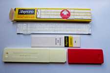 ARISTO Rechenstab/Rechenschieber, Original Verpackung, unbenutzt