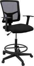 Stand up Desk Store Sit to Stand Drafting Task Stool Chair for Standing Desks wi