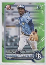 2022 Bowman Prospects Neon Green Border 100/399 Alejandro Pie #BP-99 dq2