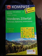 Vorderes Zillertal Kompasskarte 28 Alpbach Rofan Wildschönau Wie Neu Wanderkart