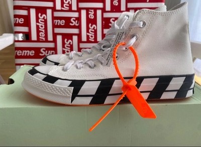 Converse Chuck Taylor All Star 70 Hi Sneaker Unisex - Off/White/Clear, EU 39