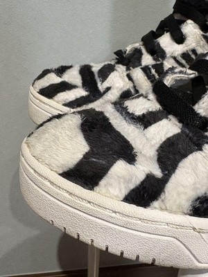 adidas Jeremy Scott White Tiger High Top Sneaker US 9.5 Leopard