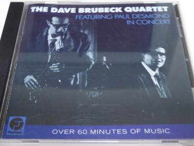 THE DAVE BRUBECK QUARTET FT. PAUL DESMOND in concert NM/EX (CD Album, Jazz)