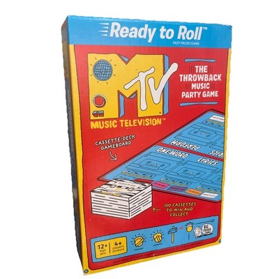 MTV Ready To Roll The Throwback Music Party Game Sealed New In Box