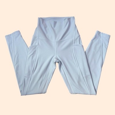 Lululemon Align High Rise Pant Pockets Icing Blue