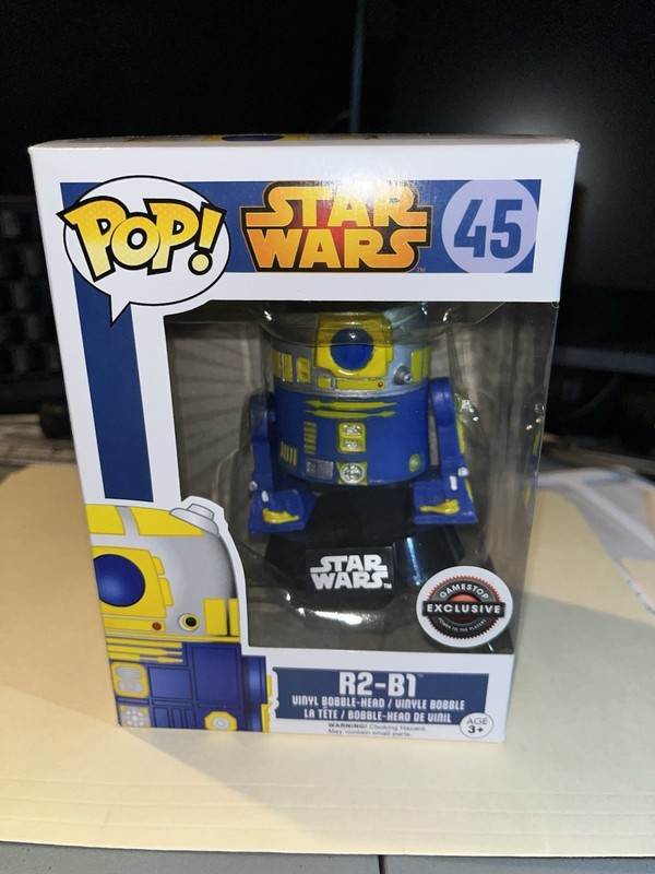 Funko Pop! Vinyl: Star Wars - R2-B1 - GameStop (Exclusive) #45