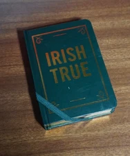 Tullamore DEW Irish Whiskey Book & 4 oz Stainless Steel Hidden Flask