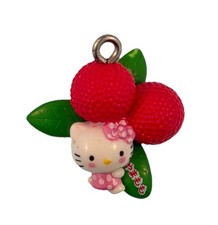Vintage 2006 Sanrio Japan Hello Kitty Izu Fruit Series Cellphone Charm Gotochi