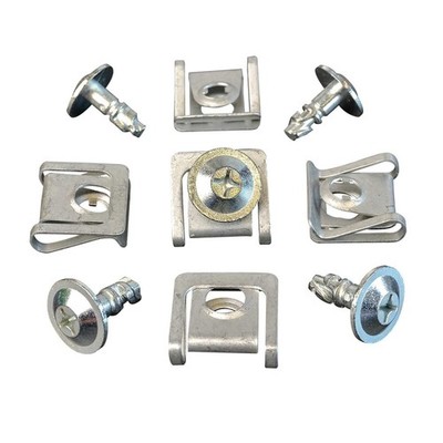 5x Set Motor-, Unterfahrschutz Metall Clips für BMW | 8D0805960 + 51718218323