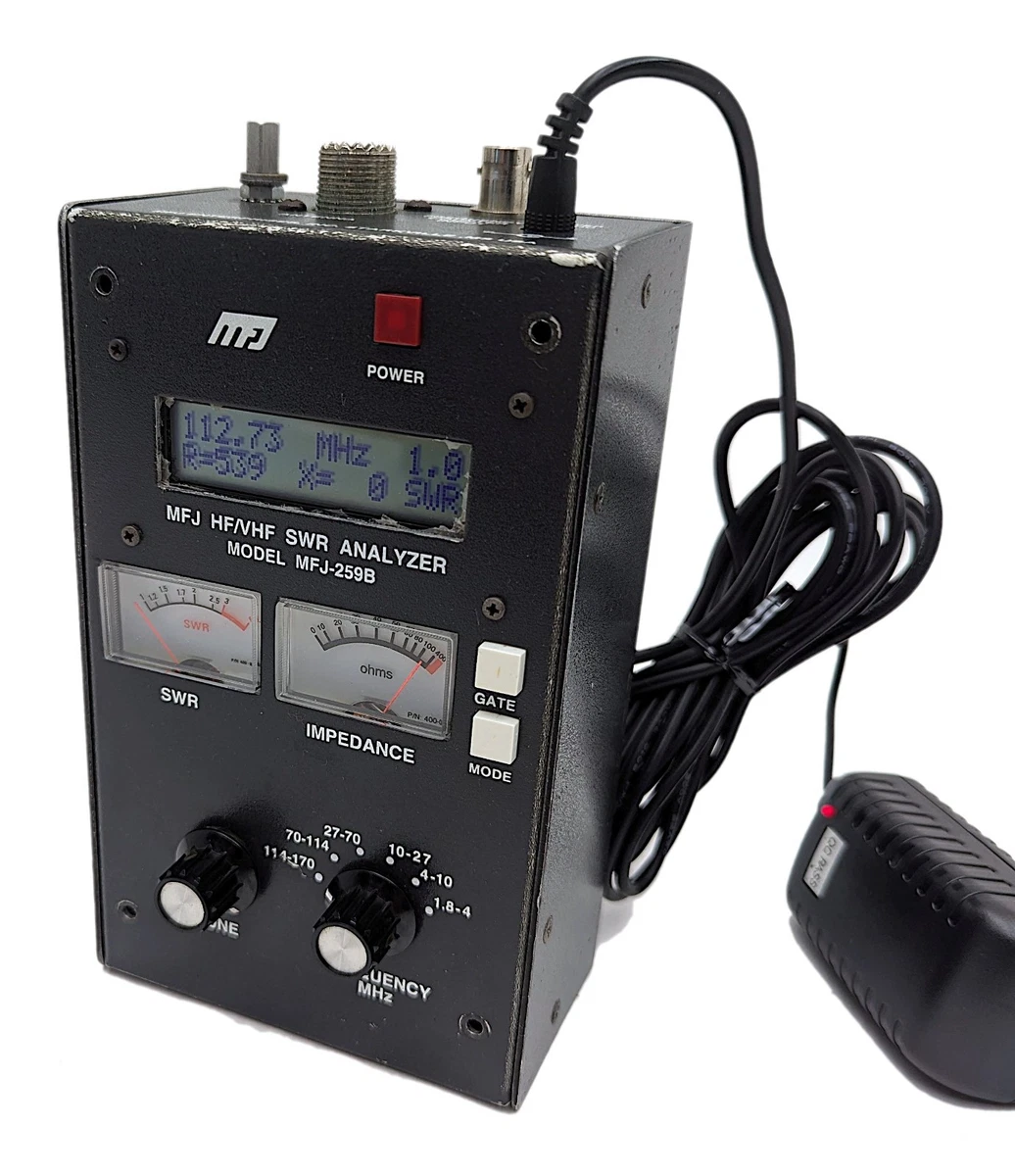 受信機 MFJ-259 SWR Analyzer 1.8-170 MHz 受信機 MFJ-259 SWR Analyzer 1.8-170 MHz 受信機 MFJ-259 SWR